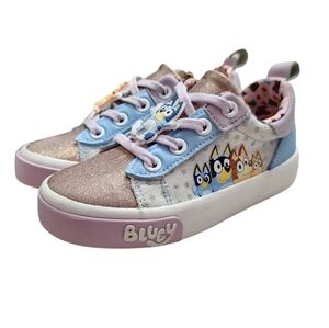 Ground Up Bluey & Bingo Toddler Girl's Slip-On Court Low Top Casual Sneakers‎